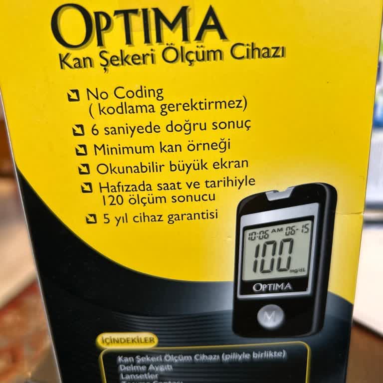Optima Şeker Ölçüm Cihazının Güvenilmez Performansı Ve Garanti Sorunları
