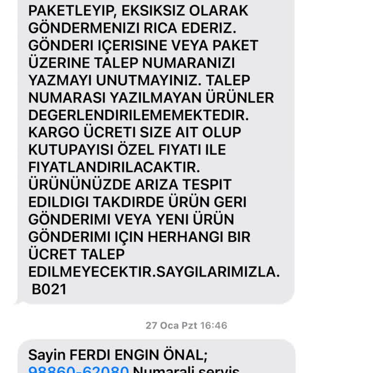 Stanley Termos Ve Yüksek Kargo Ücreti Sorunu