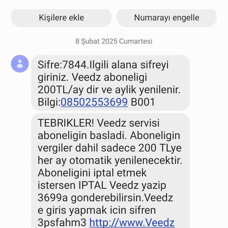 İzinsiz Abonelik Ve Haksız Ücretlendirme Sorunu