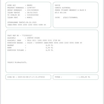 Yanıltıcı Bilgi Ve Para Transferi Sorunu