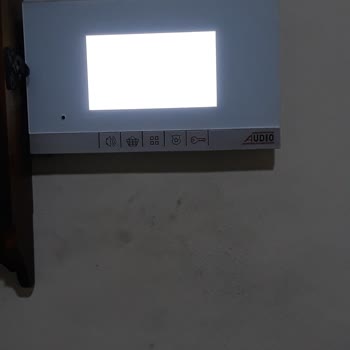 Audio Görüntülü Diyafon Ekranı Beyaz Oldu Ve Görüntü Yok!