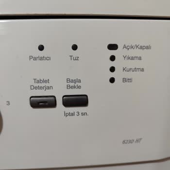 Arçelik Bulaşık Makinesi Tellerinde Küflenme Ve Boya Sorunu