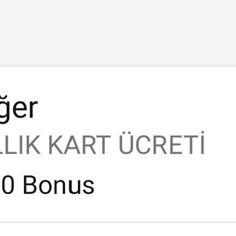 Haksız Kart Aidatı İadesi Talebi