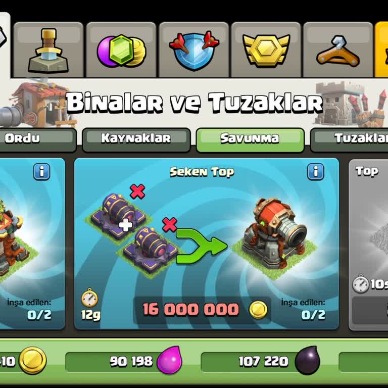 Clash Of Clans Yükseltme Süreleri Ve Zor Rakipler