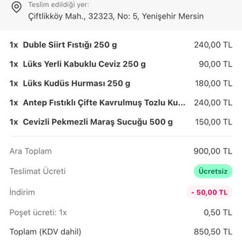 Yemeksepeti'nde Bozuk Ürün Ve Yetersiz Çözüm