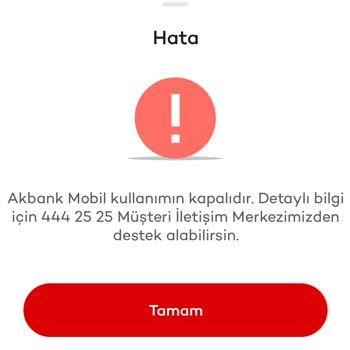 Akbank Mobil Uygulama Erişim Sorunu Ve Müşteri Hizmetleri İletişim Zorluğu
