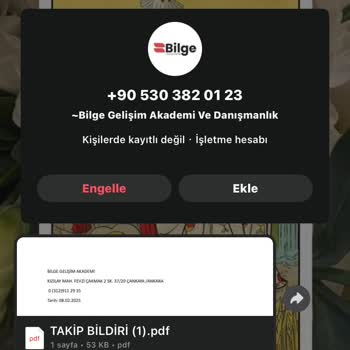 Danışmanlık Şirketinden Şikayetler