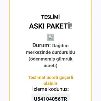Gizemli Kargo Mailleri: Ücret Talebi Ve Mağduriyet