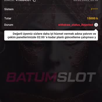 Batumslot'ta Yatırım Krizi: Hesabım Kapatıldı!