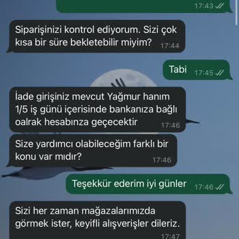 GAP Online Alışverişimde İade Sorunu: Müşteri Hizmetleri Yanıt Vermiyor