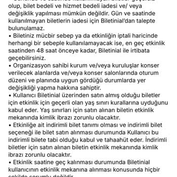 CSO Mavi Salon Görevlilerinin Kaba Tavırları Ve Yanıltıcı Bilet Bilgileri