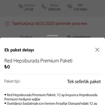 Vodafone'un Hepsiburada Premium Hediye Sözü Tutulmuyor