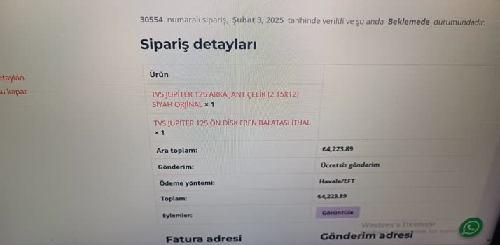 İkizler Motor Ödeme Yaptıktan Sonra Ödeme Yapılmadı! - Şikayetvar