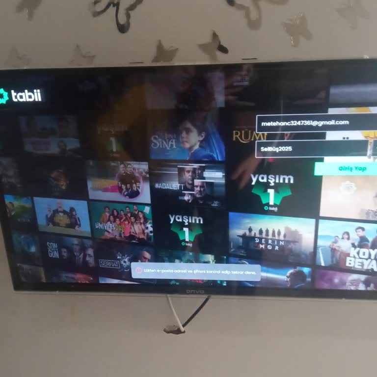 Tabii Platformunda Giriş Sorunu Ve Şifre Kabul Edilmemesi