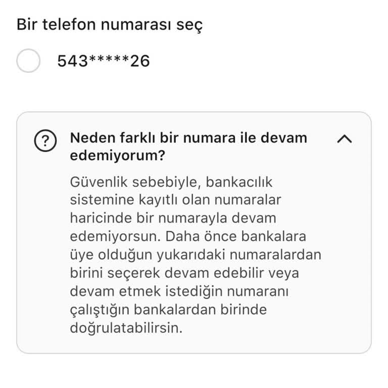 Numara Güncellenemiyor, Hesaba Giriş Yapılamıyor