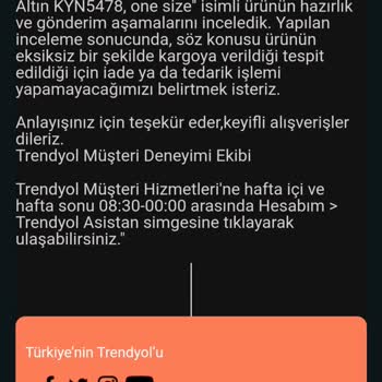Trendyol'dan Aldığım Ürün Eksik Çıktı!