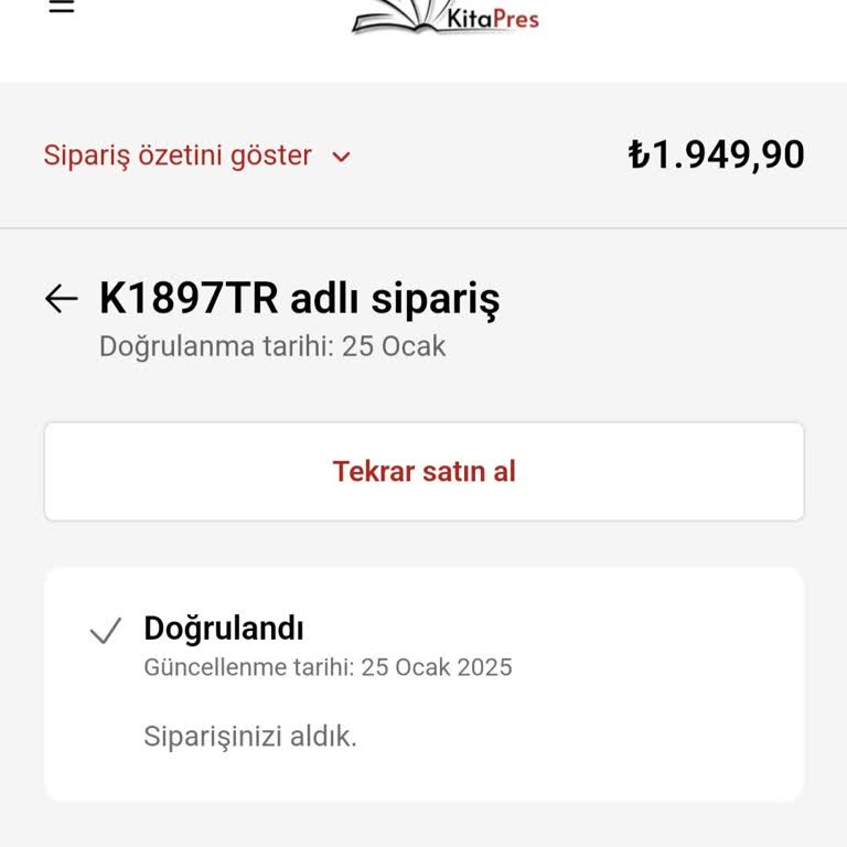 Kitapres'ten Sipariş Verdiğime Pişmanım: Kargoya Verilmeyen Ürün