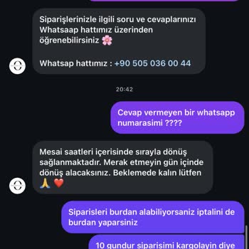 Sipariş Süreci Ve İletişim Sorunları