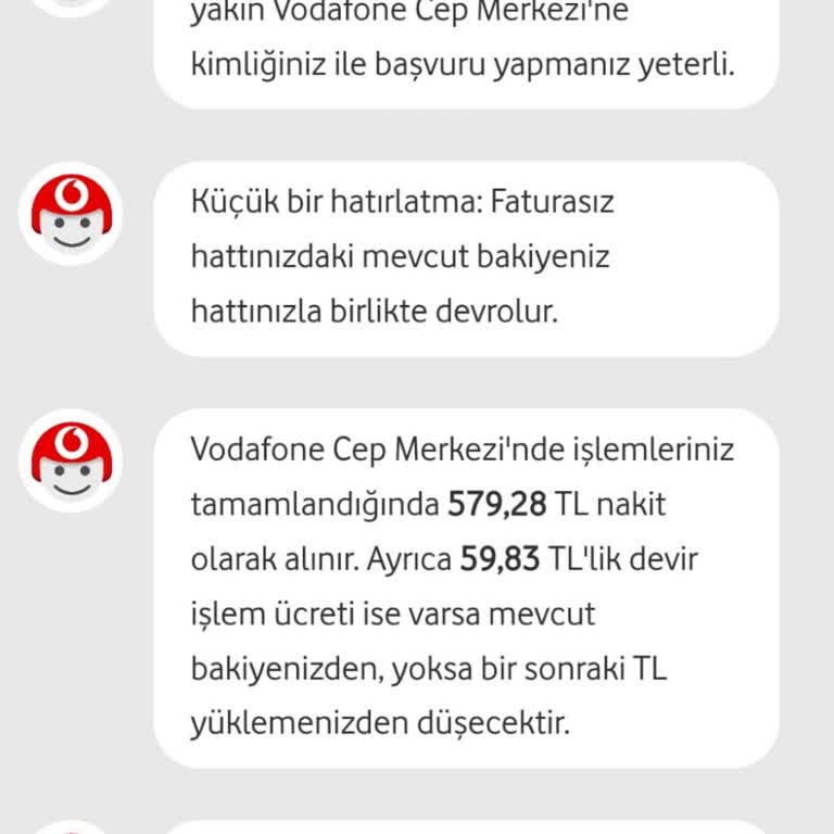 Vodafone Hat Devir İşleminde Fiyat Çelişkisi Ve Yanıltıcı Bilgilendirme