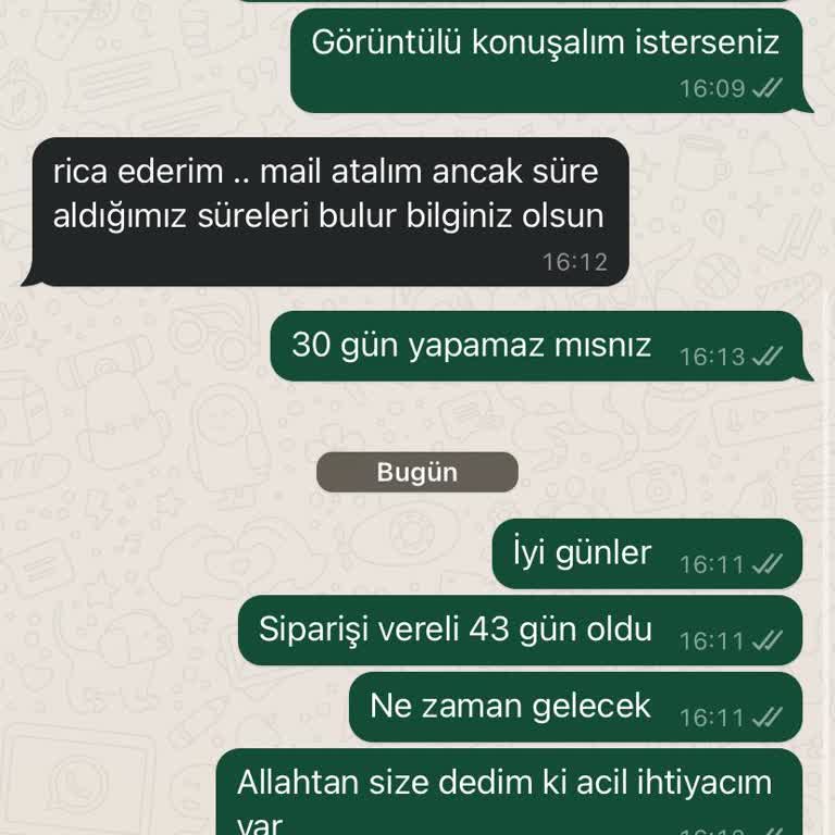 Yataş'tan Sipariş Edilen Yatak 44 Gündür Gelmedi
