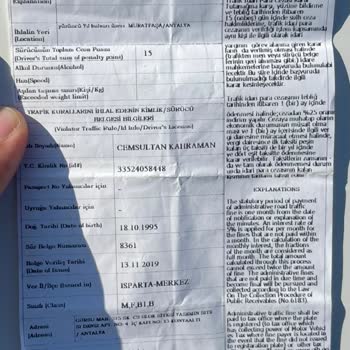 Sürücü Mağduriyeti: Destek Bekliyorum