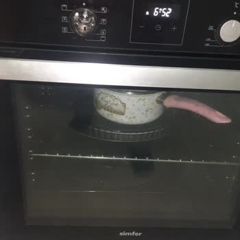 Simfer Ankastre Fırın Düğmesi Eridi, Yedek Parça Bulunamıyor