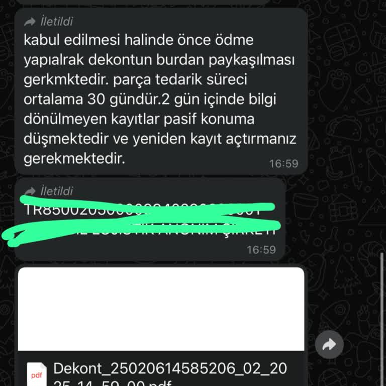 Eksik Ürün İçin Haksız Ücret Talebi