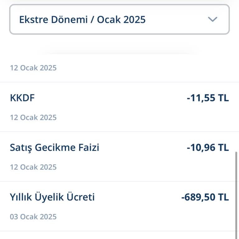 Denizbank Kart Aidat Ücretinin İadesi Talebi