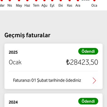 Vodafone'dan Haksız Ödeme İadesi Bekliyorum