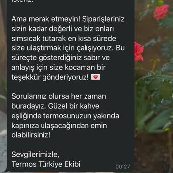 Sipariş Teslimatında İletişim Sorunu