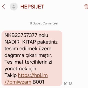 Hepsijet Kargom Nerede Zamanımı Çaldı