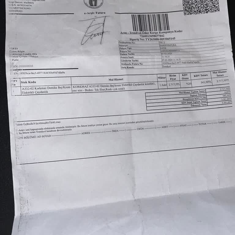 Korkmaz Çaydanlık Servis Sürecinde Mağduriyet