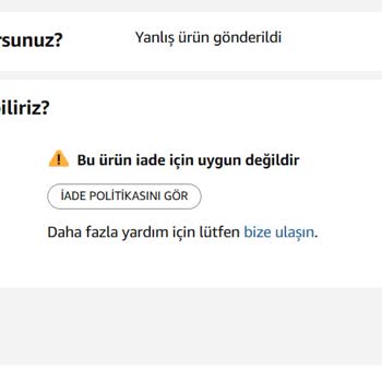 Yanlış Ürün Ve İade Sorunu: Amazon'da Hayal Kırıklığı