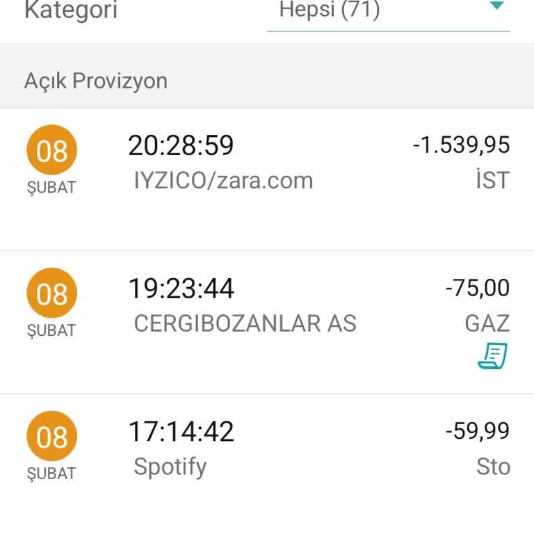 Kredi Kartımdan Bilgim Dışında Yapılan Harcama