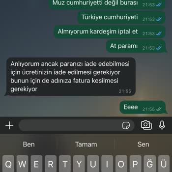 Yanlış Gönderilen Ücretin İadesi Sorunu