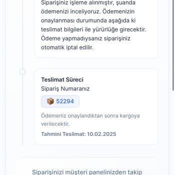 Yanıltıcı Sipariş İşlemi Mağduriyeti