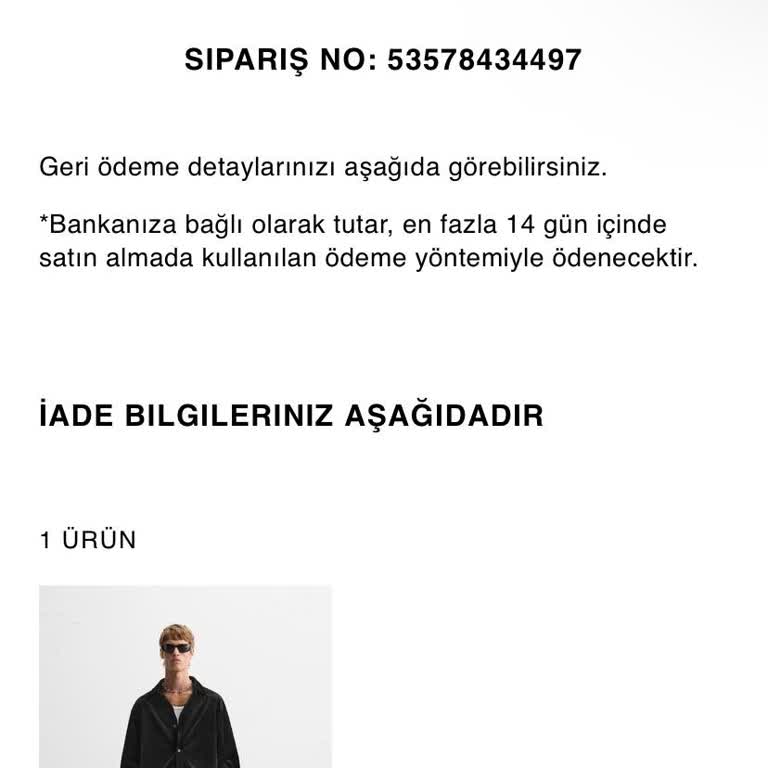 Zara İade Ücreti Sorunu