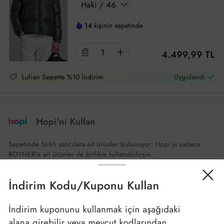 Boyner Çevir Kazan Kampanyasında Kullanım Sorunu
