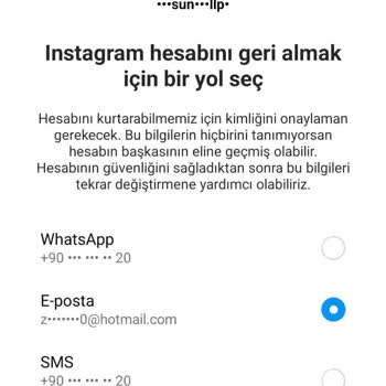 Instagram Adresimin Çalınması