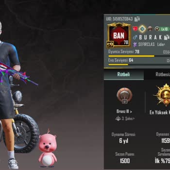 Haksız Banlanan PUBG Hesabımın İadesini İstiyorum