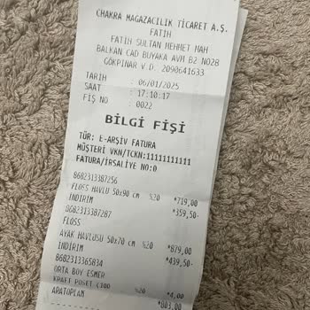 Chakra Havlularında Kalite Sorunu Ve Müşteri Hizmetleri Hayal Kırıklığı