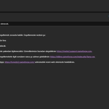 Haksız Ban: Hesabımın Engeli Neden Kalkmıyor