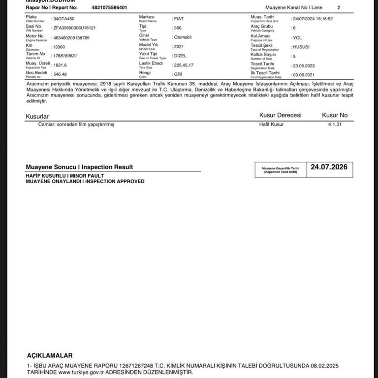 Araç Kilometresi Yanlış Girildi Mağduriyet Yaşıyoruz