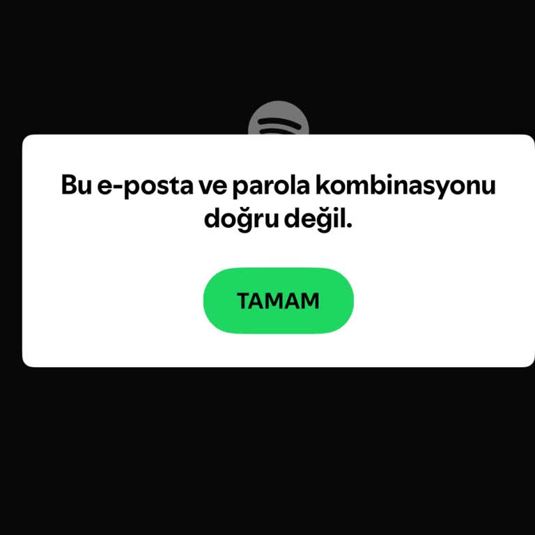 Spotify Hesabına Erişim Sorunu: Şifre Ve E-posta Problemleri