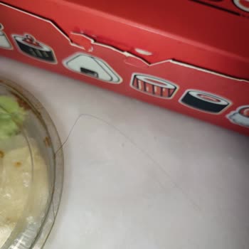 Sushi Paketinde Hijyen Skandalı: Saç Çıktı!