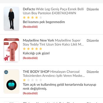 Ürün Değerlendirme Yorumlarının Reddedilmesi Ve Yetersiz Müşteri Hizmeti