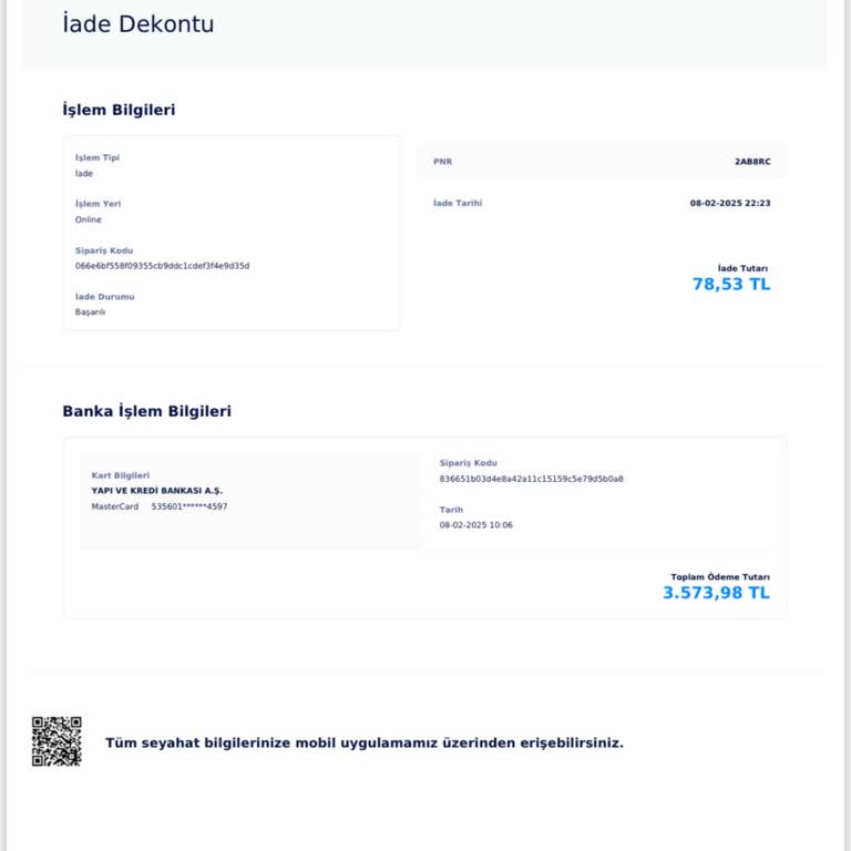 Bilet İadesinde Haksız Kesinti