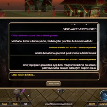 Nowa Online Ve Klasgame'de Yaşanan Pin Sorunu