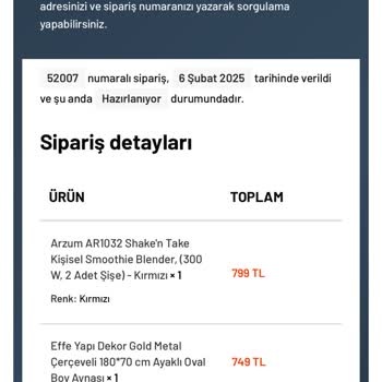 Enderavm.com Alışveriş Deneyimim