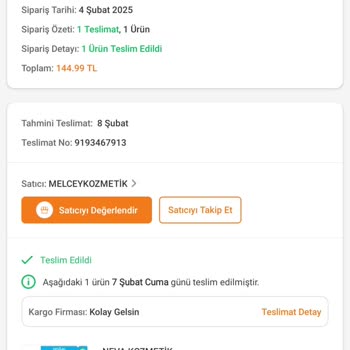 Trendyol Melcey Kozmetik SKT'si 3 Ay Kalmış Ürünü Göndermişler!